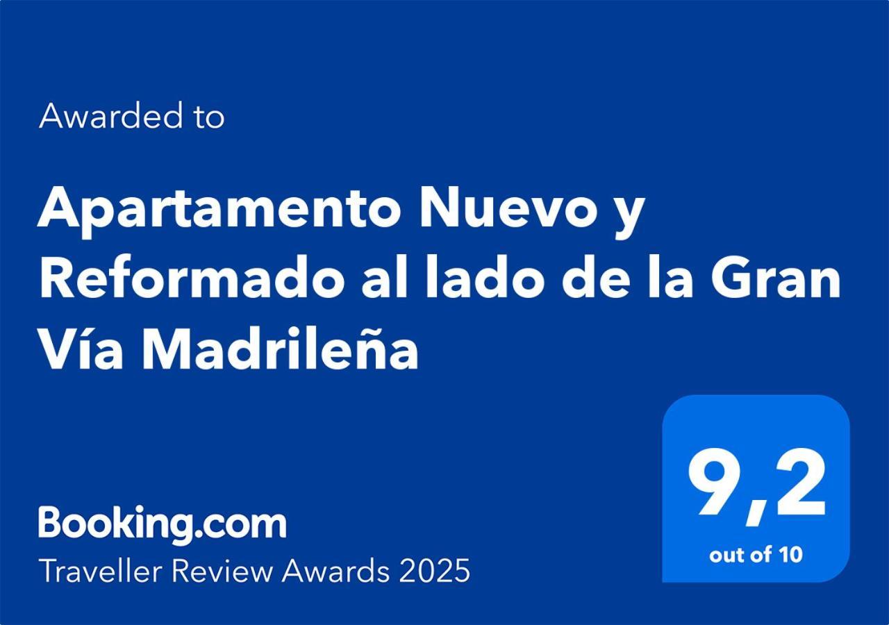Apartamento Nuevo Y Reformado Al Lado De La Gran Via Madrilena Екстер'єр фото